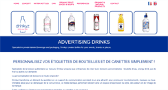 Desktop Screenshot of drinkyz.com